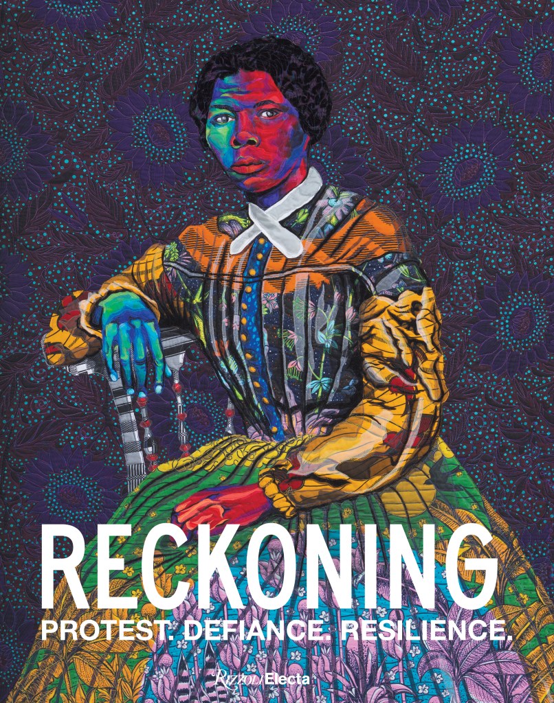Cover of Reckoning, Exhibition catalogue for the National Museum of African American History and Culture